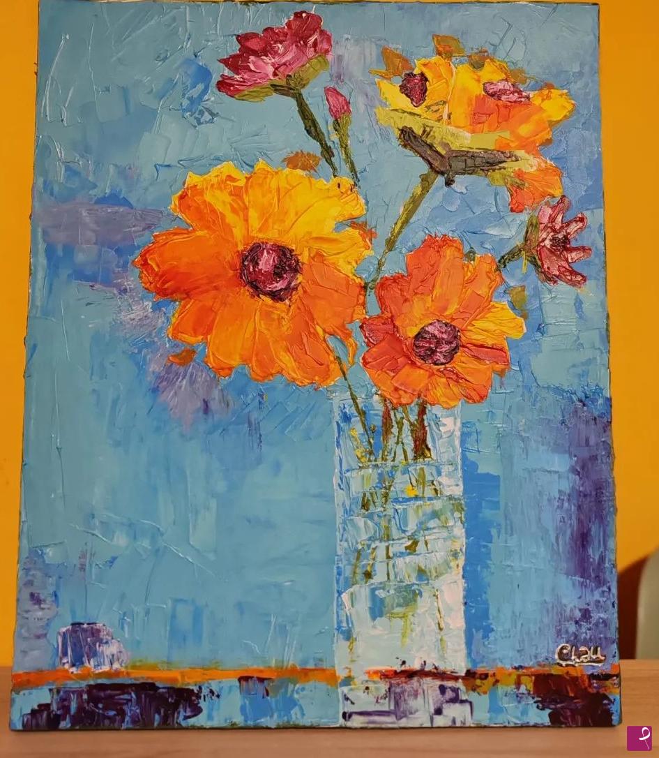 quadri in vendita online - Calendule