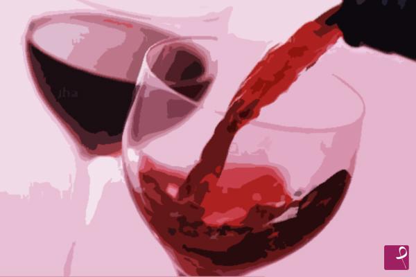 quadri in vendita online - Calici di vino rosso italiano