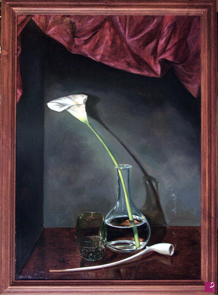 quadri in vendita online - CALLA (o Allegoria degli elementi). - CALLA (or Allegory of the elements
