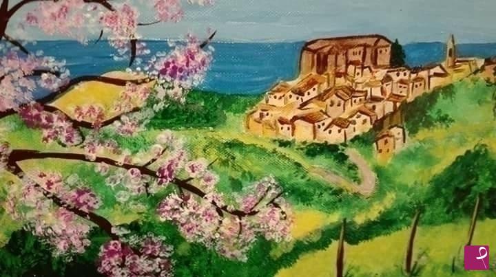 quadri in vendita online - Calopezzati dalle "Vigne" 