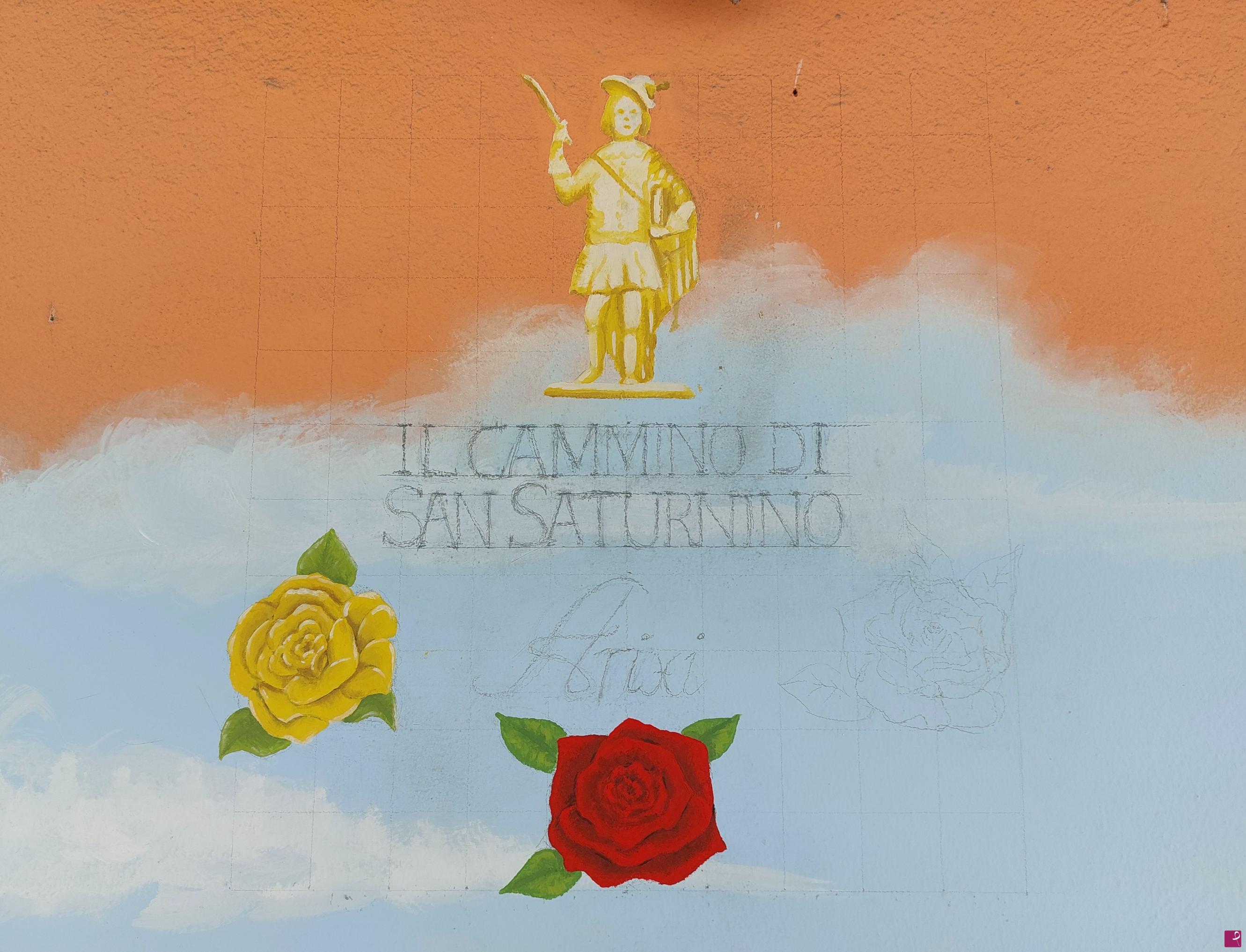 quadri in vendita online - Cammino di San Saturnino