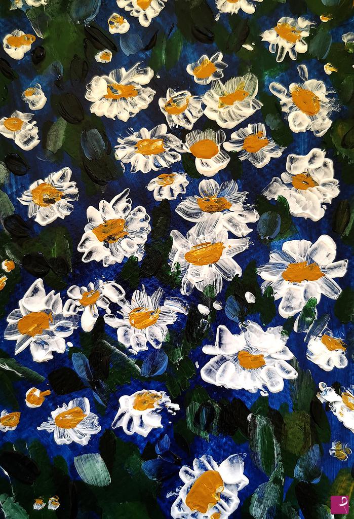 quadri in vendita online - "Camomile"