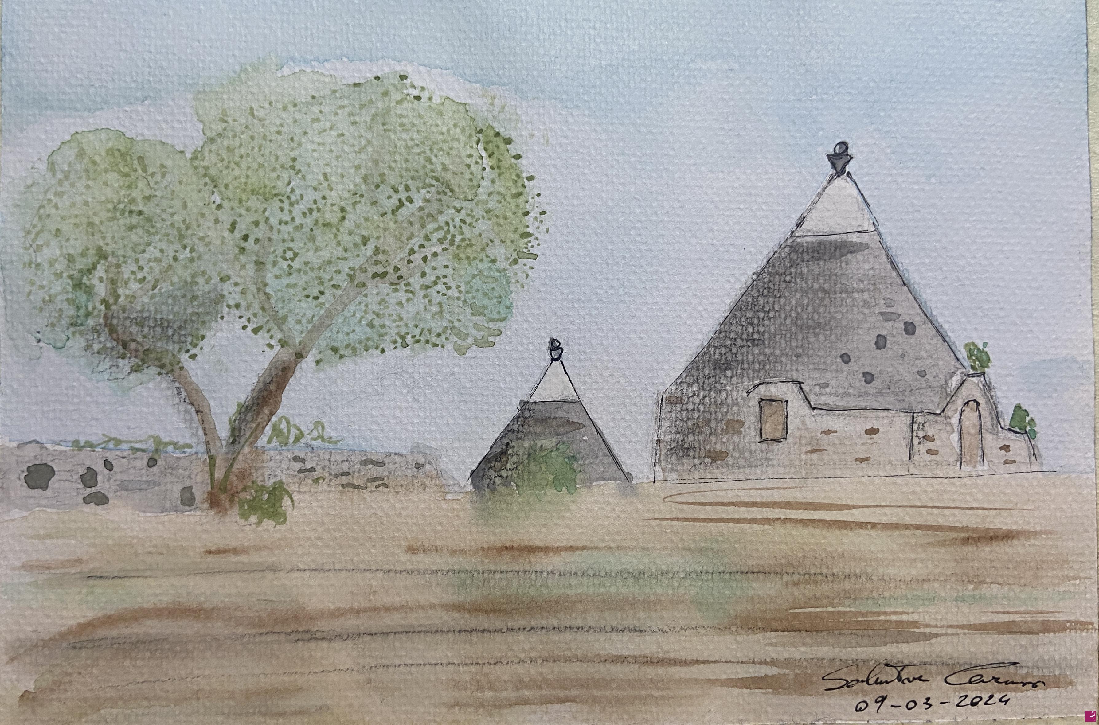 quadri in vendita online - Campagna di Alberobello