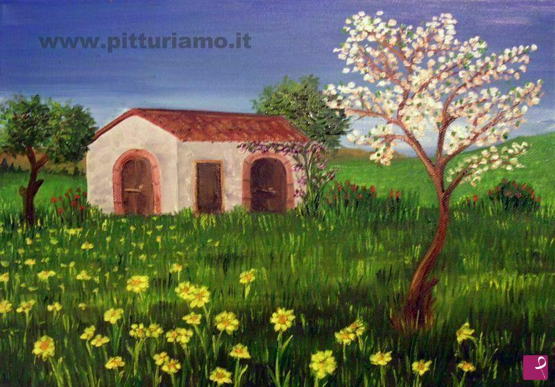 quadri in vendita online - Campagna primavera