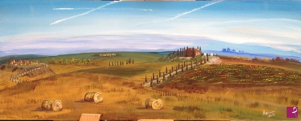 quadri in vendita online - CAMPAGNA TOSCANA
