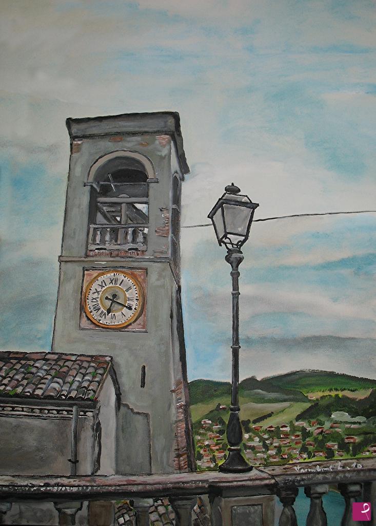 quadri in vendita online - CAMPANILE 