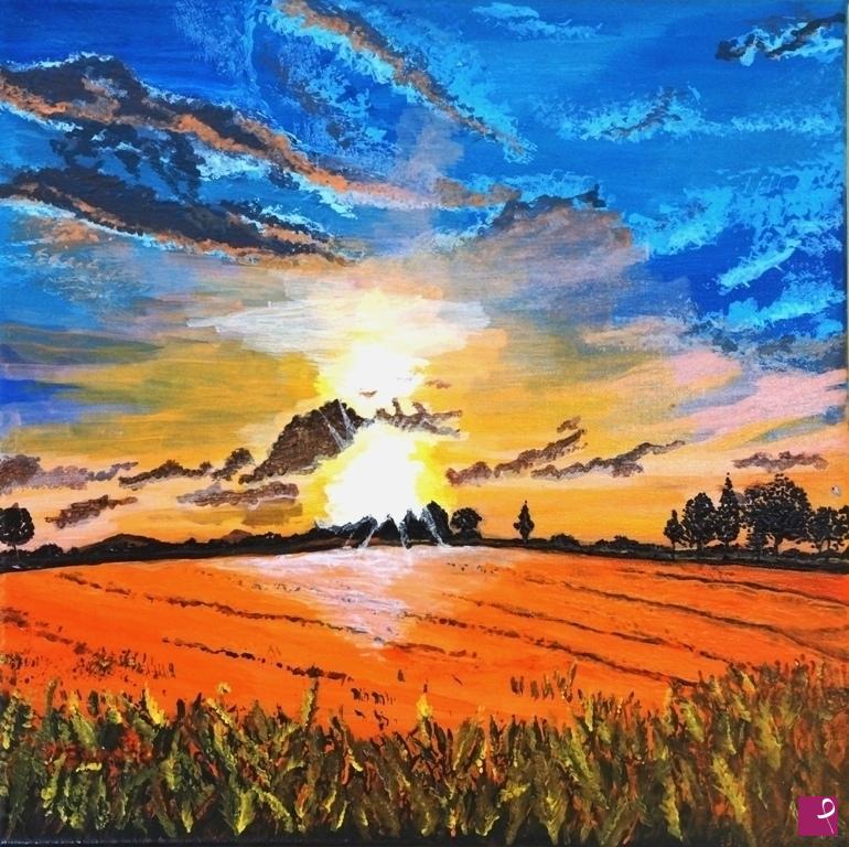 quadri in vendita online - Campo di Grano