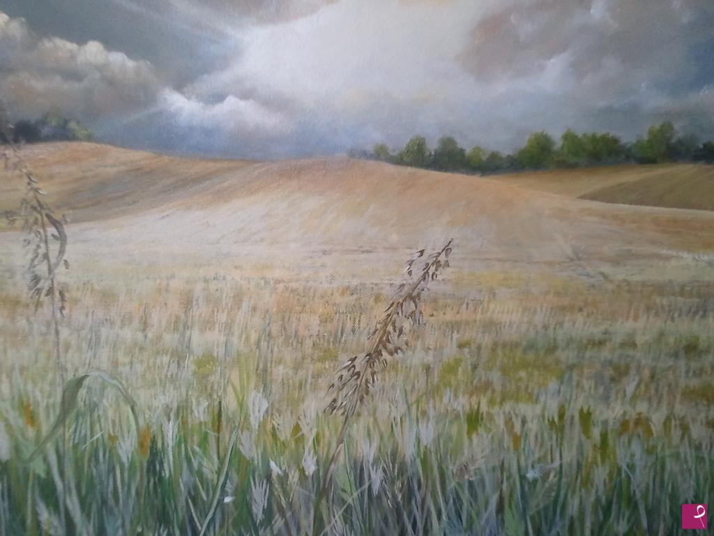 quadri in vendita online - campo di grano