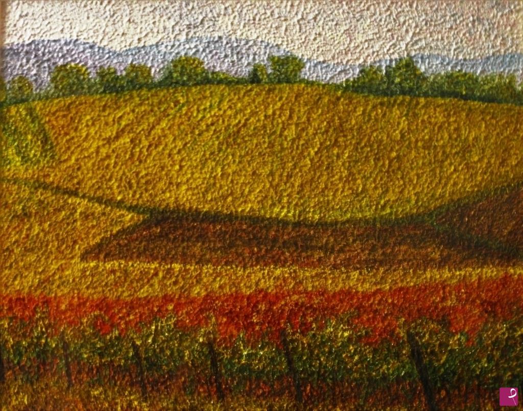 quadri in vendita online - campo di grano