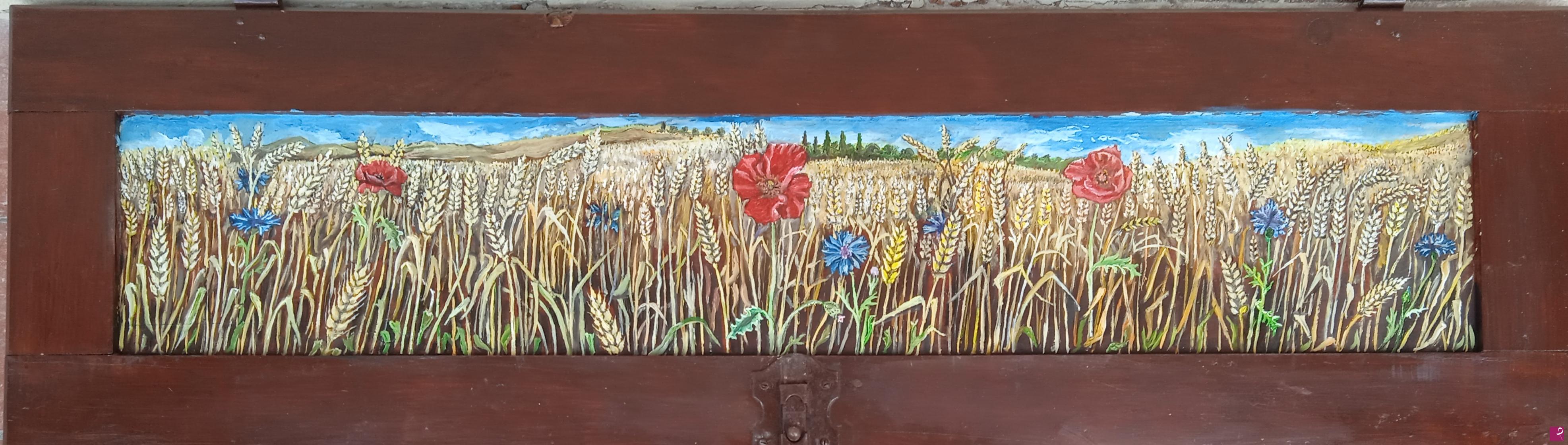 quadri in vendita online - Campo di Grano 