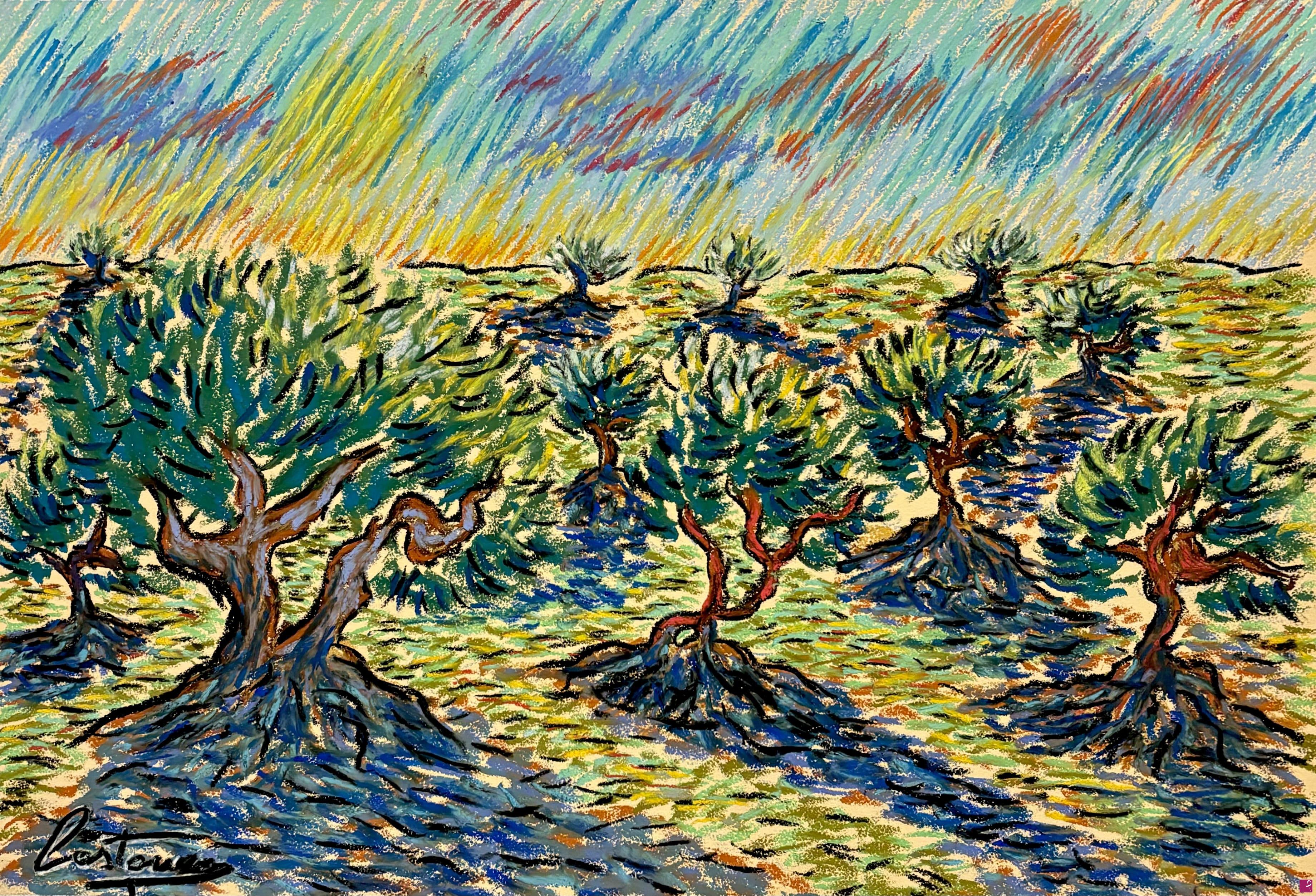 quadri in vendita online - Campo Di Ulivi