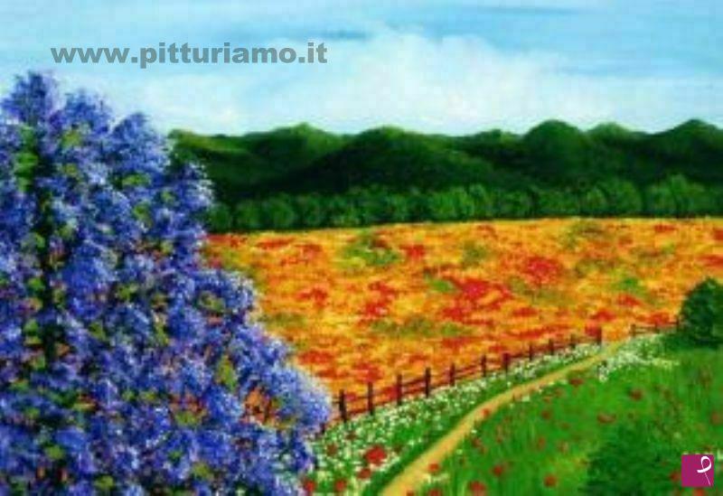 quadri in vendita online - CAMPO FIORITO