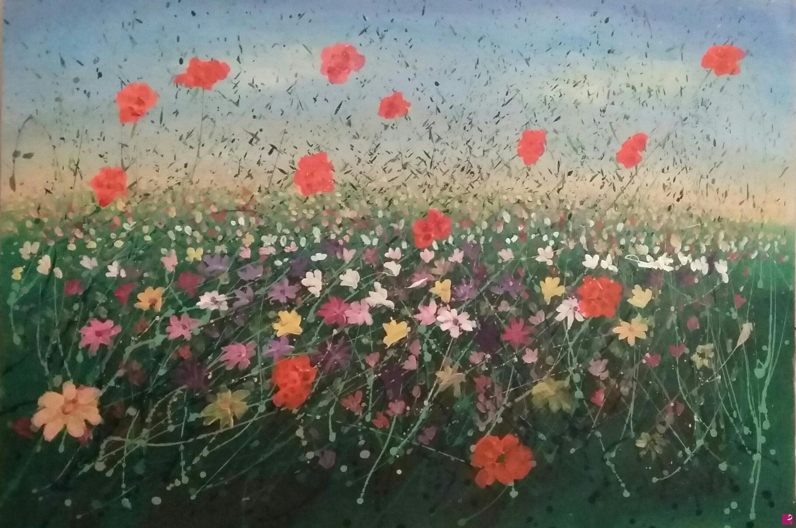 quadri in vendita online - Campo in fiore 