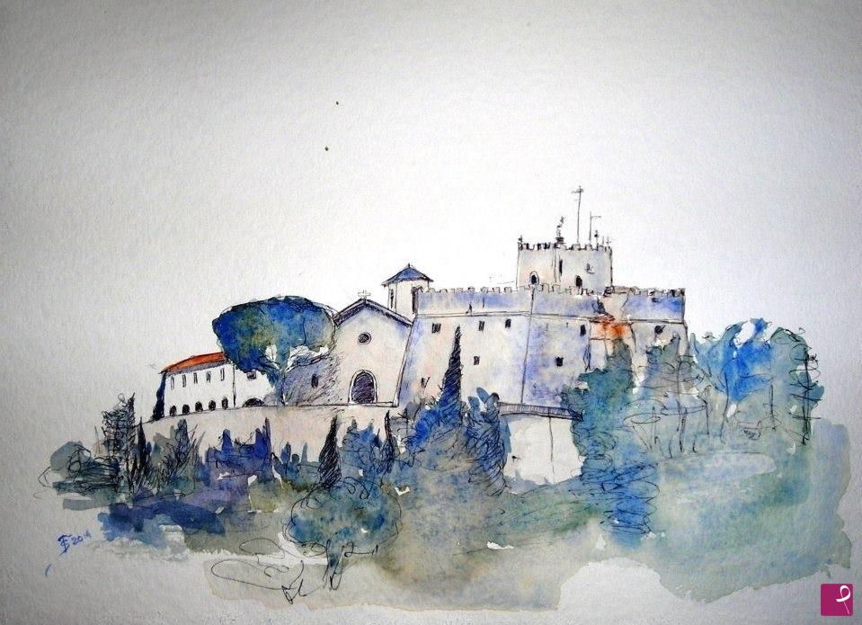 quadri in vendita online - campobasso - castello monforte  - Magalì 