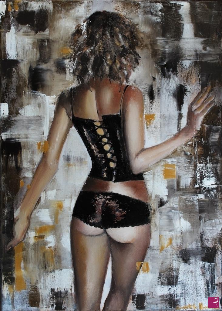 quadri in vendita online - "Can I have your attention please? - II"