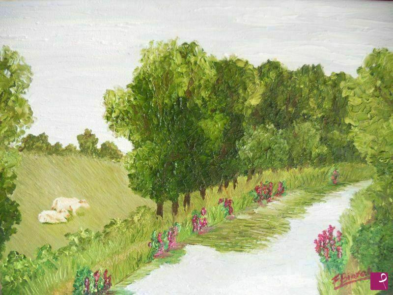 quadri in vendita online - canal du nivernais