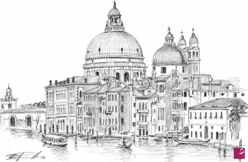 quadri in vendita online - Canal grande Venezia 1
