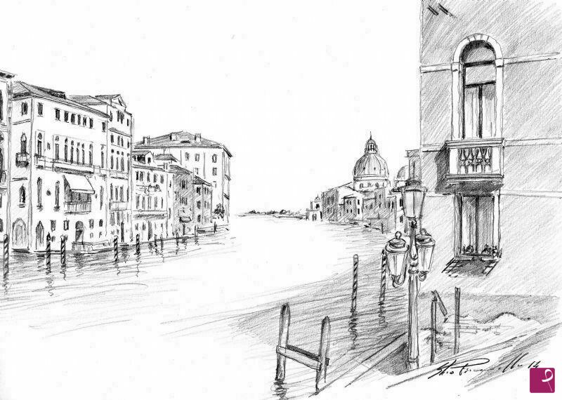quadri in vendita online - Canal grande Venezia 2