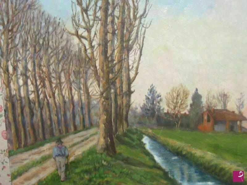 quadri in vendita online - Canale di campagna