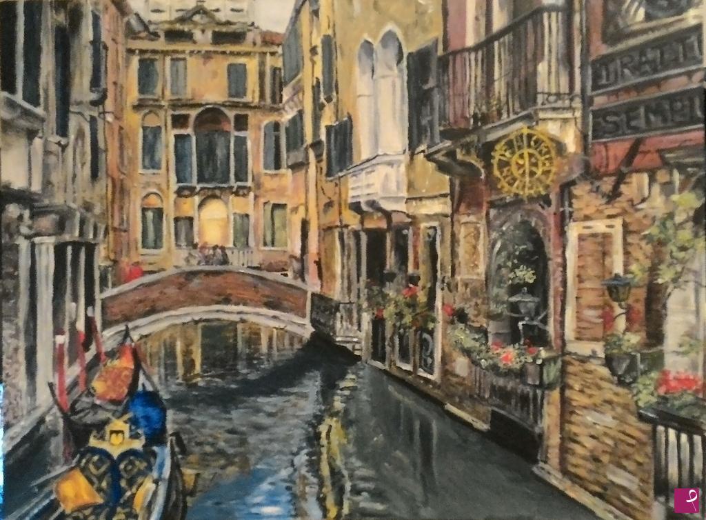 quadri in vendita online - Canale veneziano