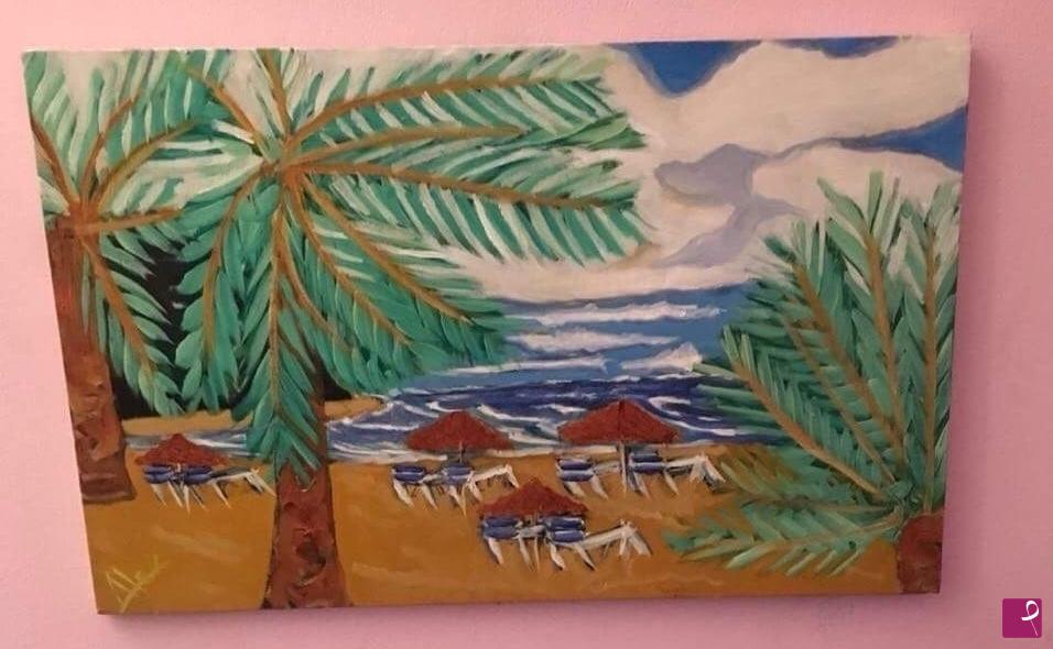 quadri in vendita online - Canarian influences- Playa des las Teresitas, Tenerife 