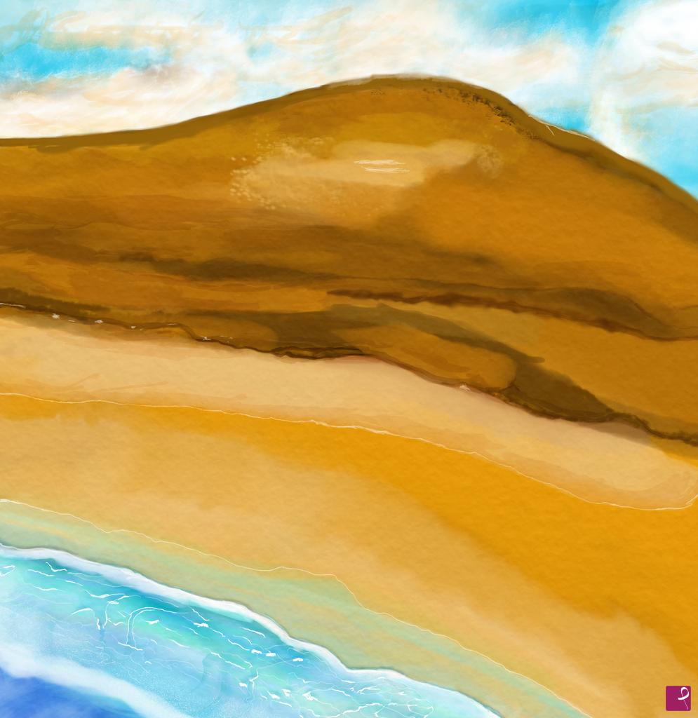 quadri in vendita online - CANARIE LANDING IN PARADISE