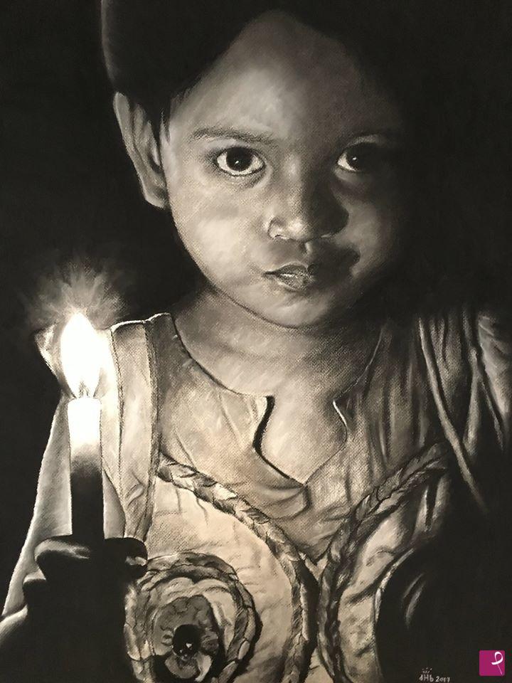 quadri in vendita online - Candle light