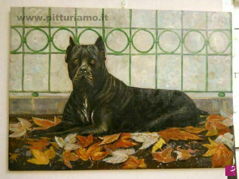 quadri in vendita online - cane corso