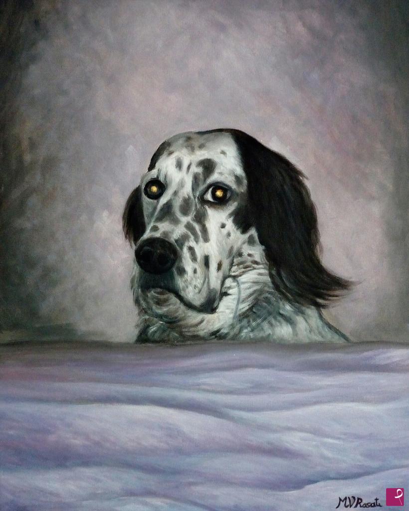 quadri in vendita online - Cane setter