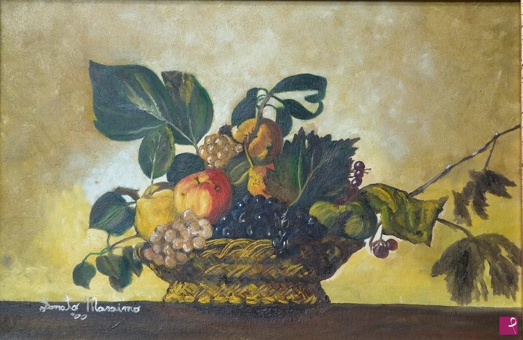quadri in vendita online - Canestro Di Frutta
