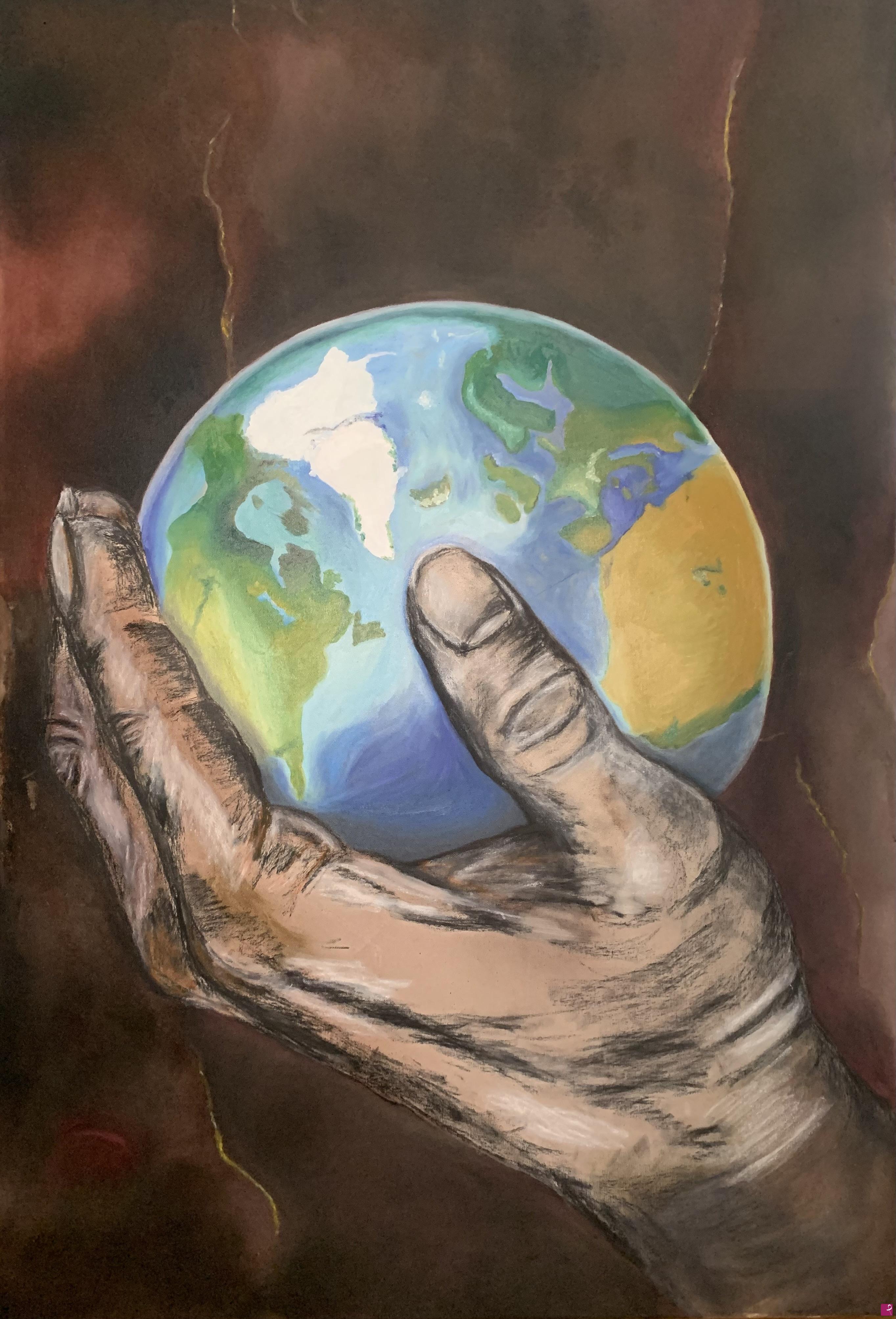 quadri in vendita online - Can’t Give You Anything But My Little World