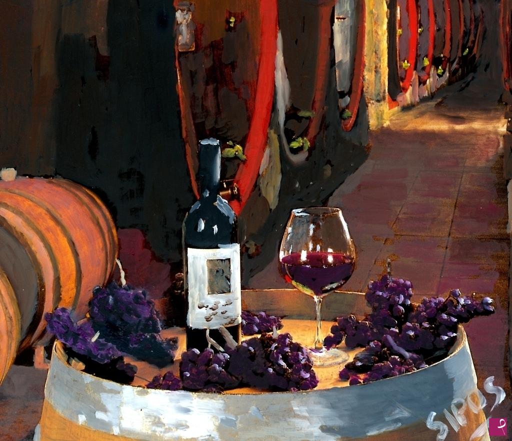 quadri in vendita online - Cantina in Valtellina