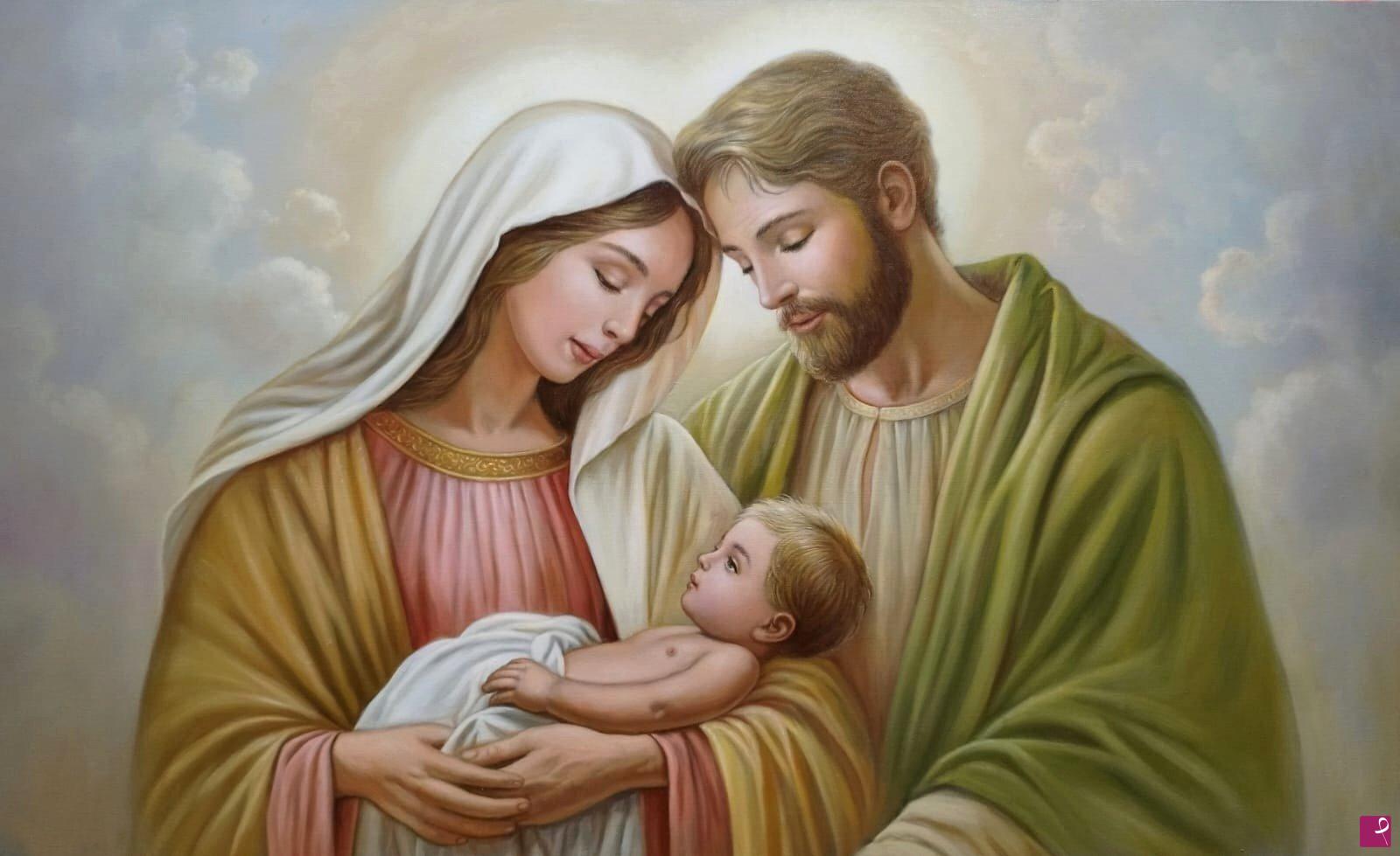 quadri in vendita online - Capezzale - Sacra Famiglia