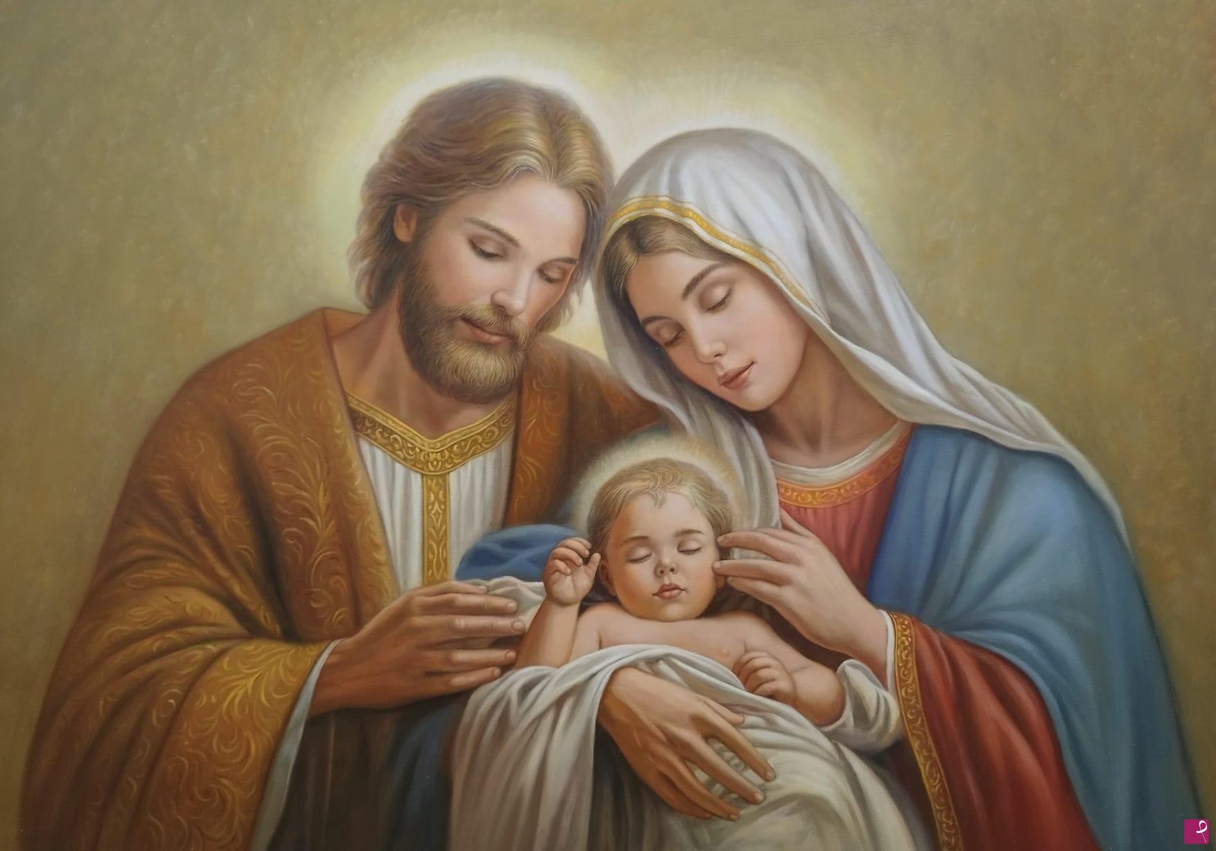 quadri in vendita online - Capezzale - Sacra Famiglia