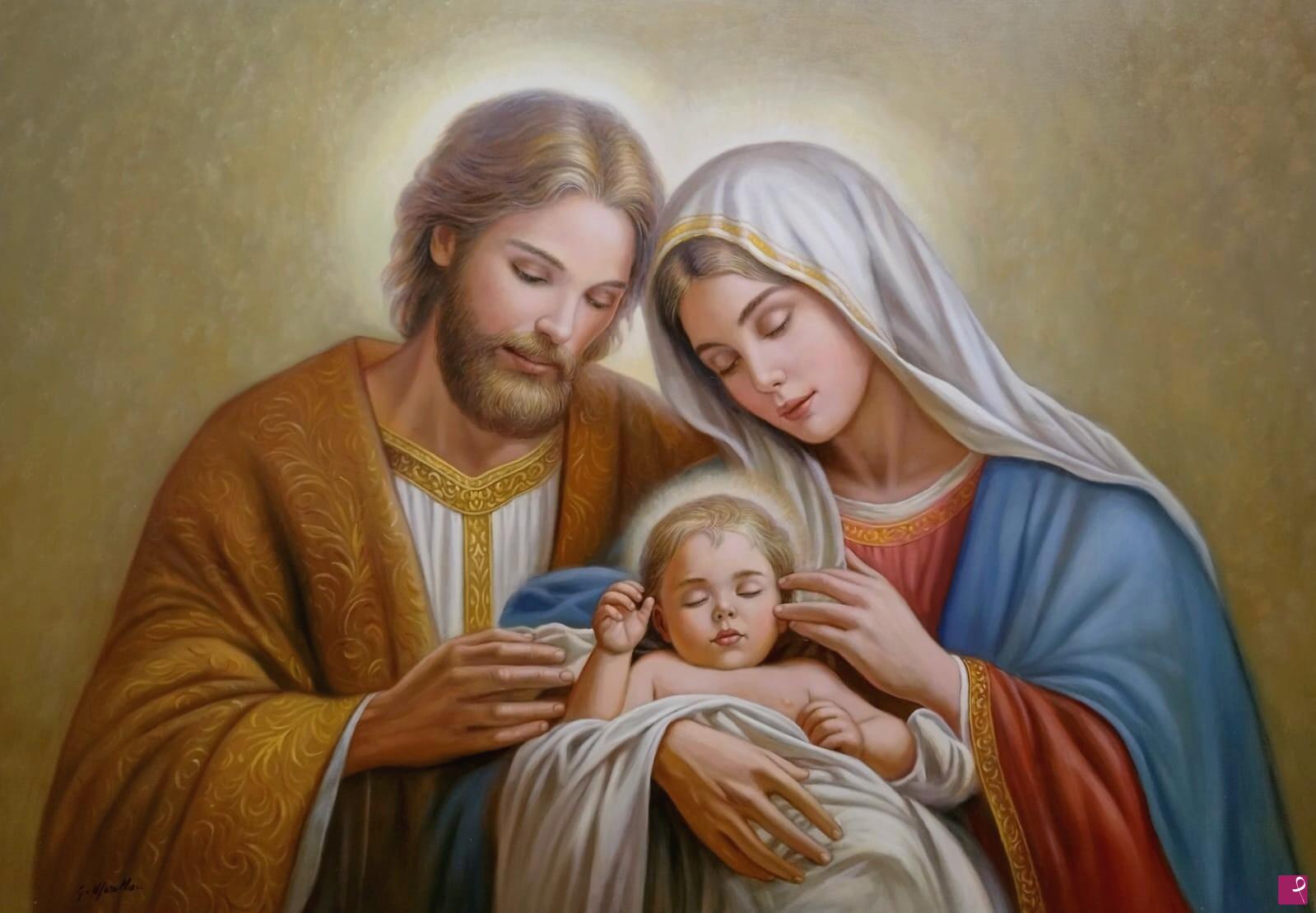 quadri in vendita online - Capezzale - Sacra Famiglia
