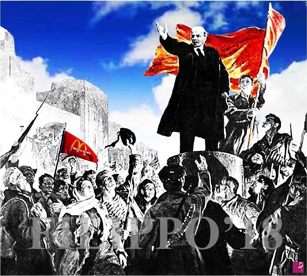 quadri in vendita online - Capitalismo e Comunismo