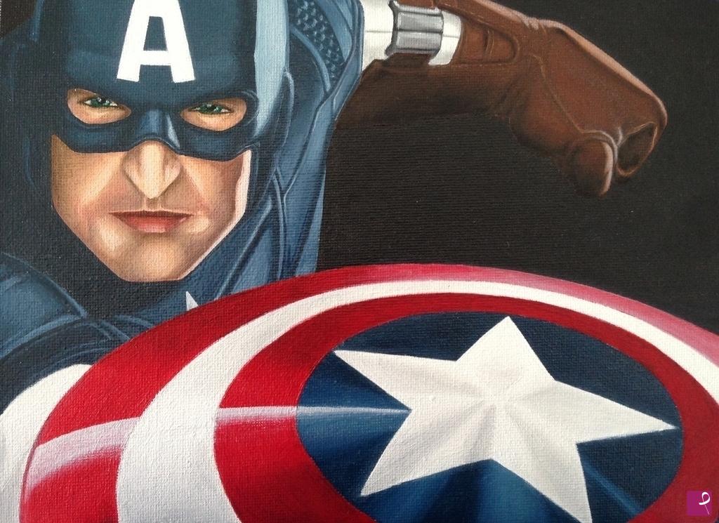 quadri in vendita online - Capitan America