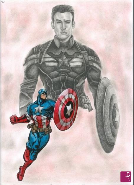 quadri in vendita online - Capitan America