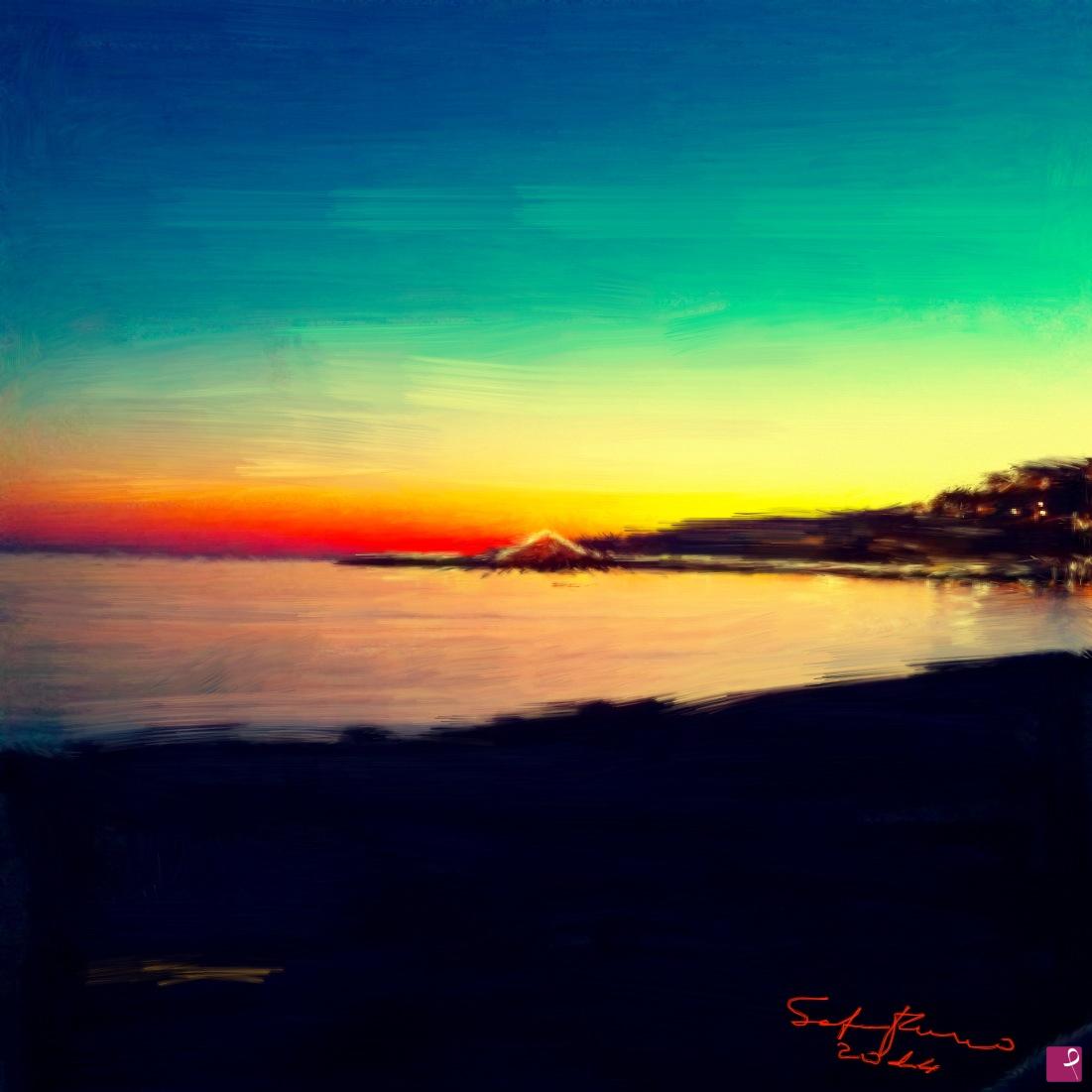 quadri in vendita online - CAPO DI POSILLIPO.