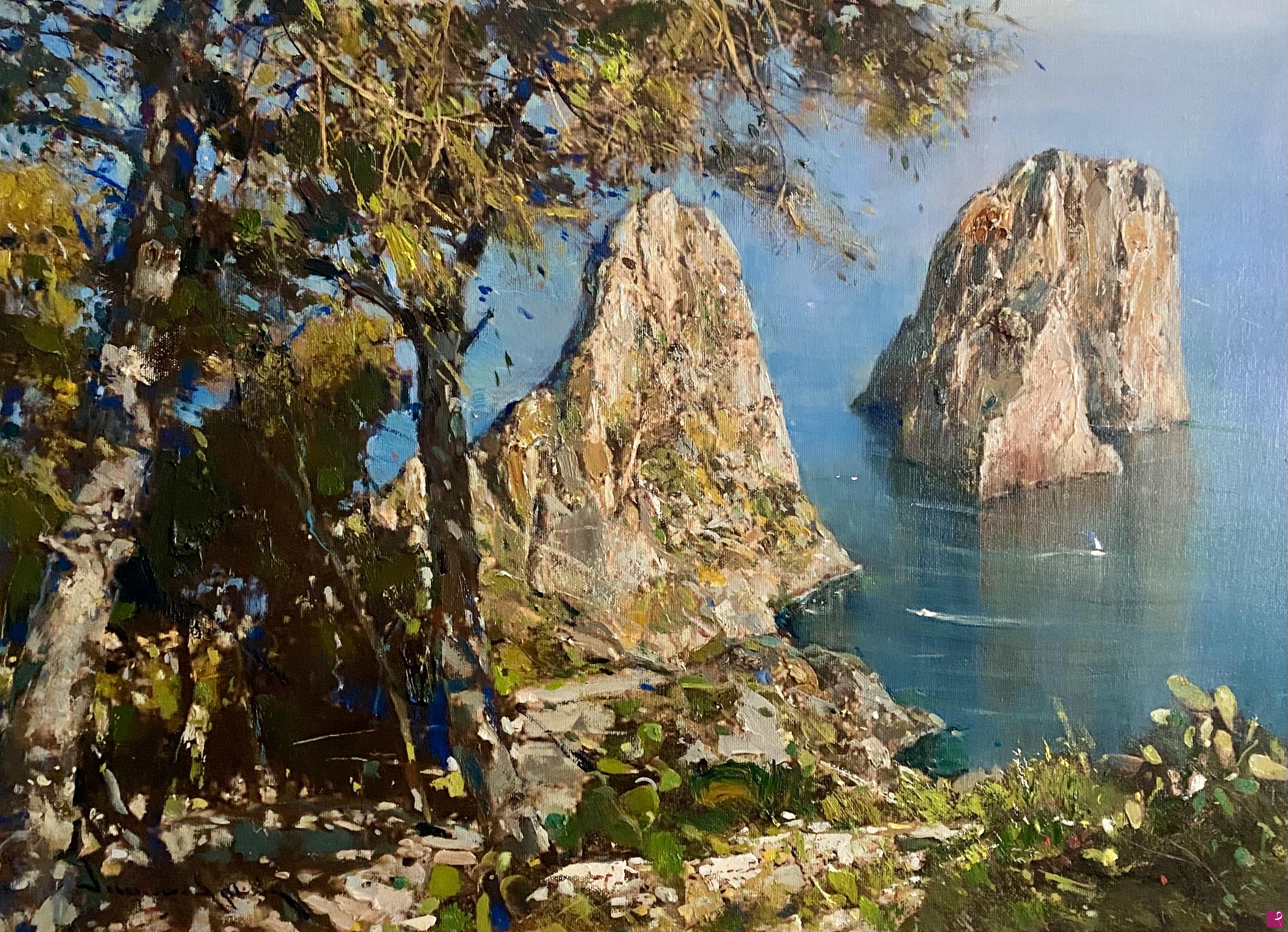 quadri in vendita online - Capri  -  i Farglioni