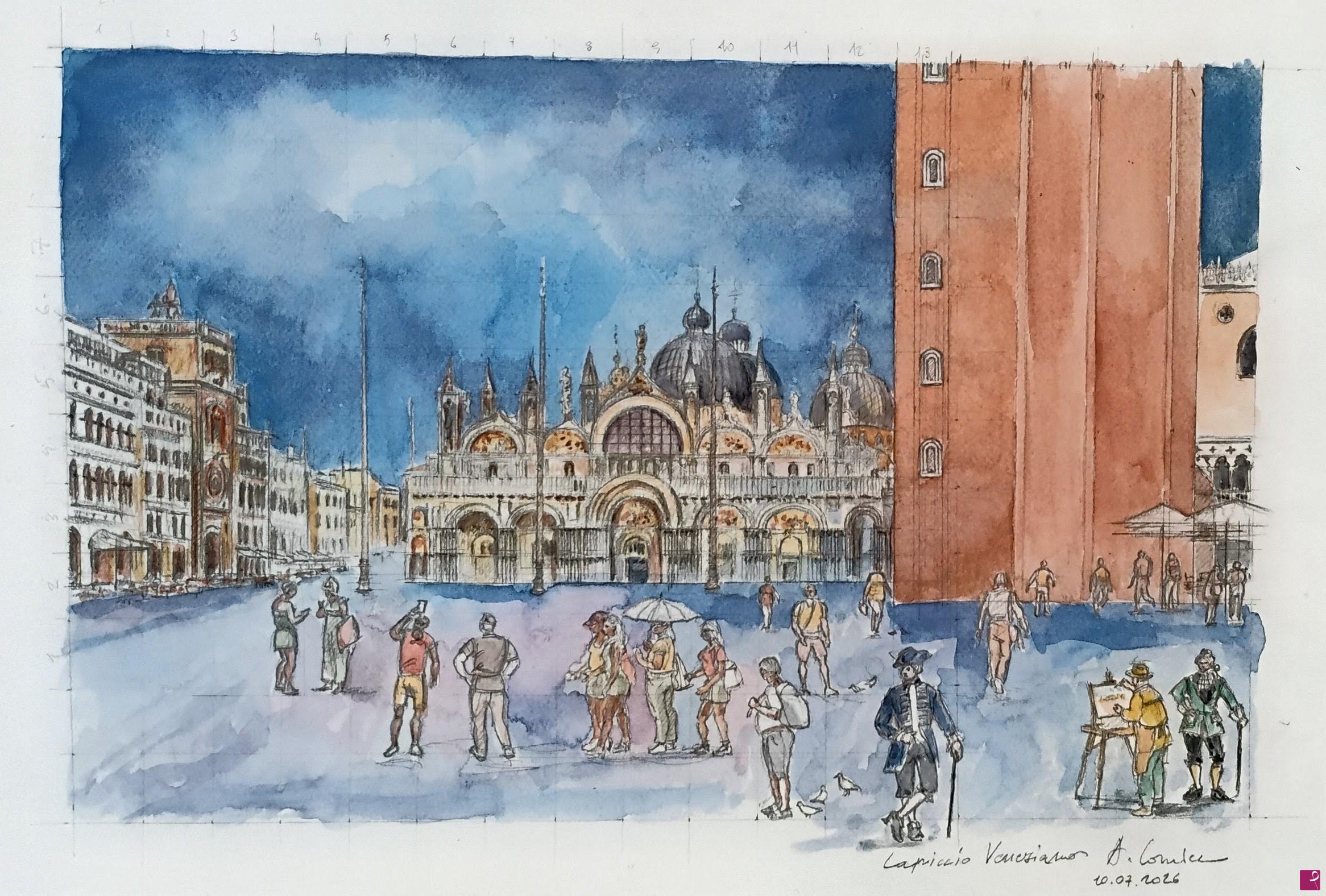 quadri in vendita online - Capriccio veneziano 