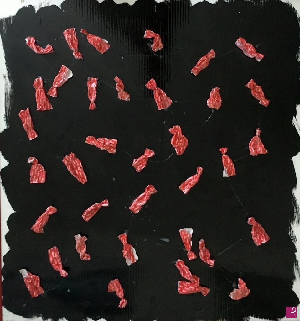 quadri in vendita online - Caramelle alla fragola (Strawberry candies)