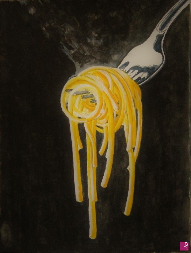 quadri in vendita online - Carbonara fumante