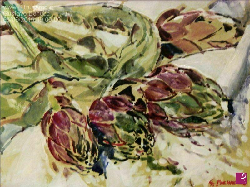 quadri in vendita online - Carciofi
