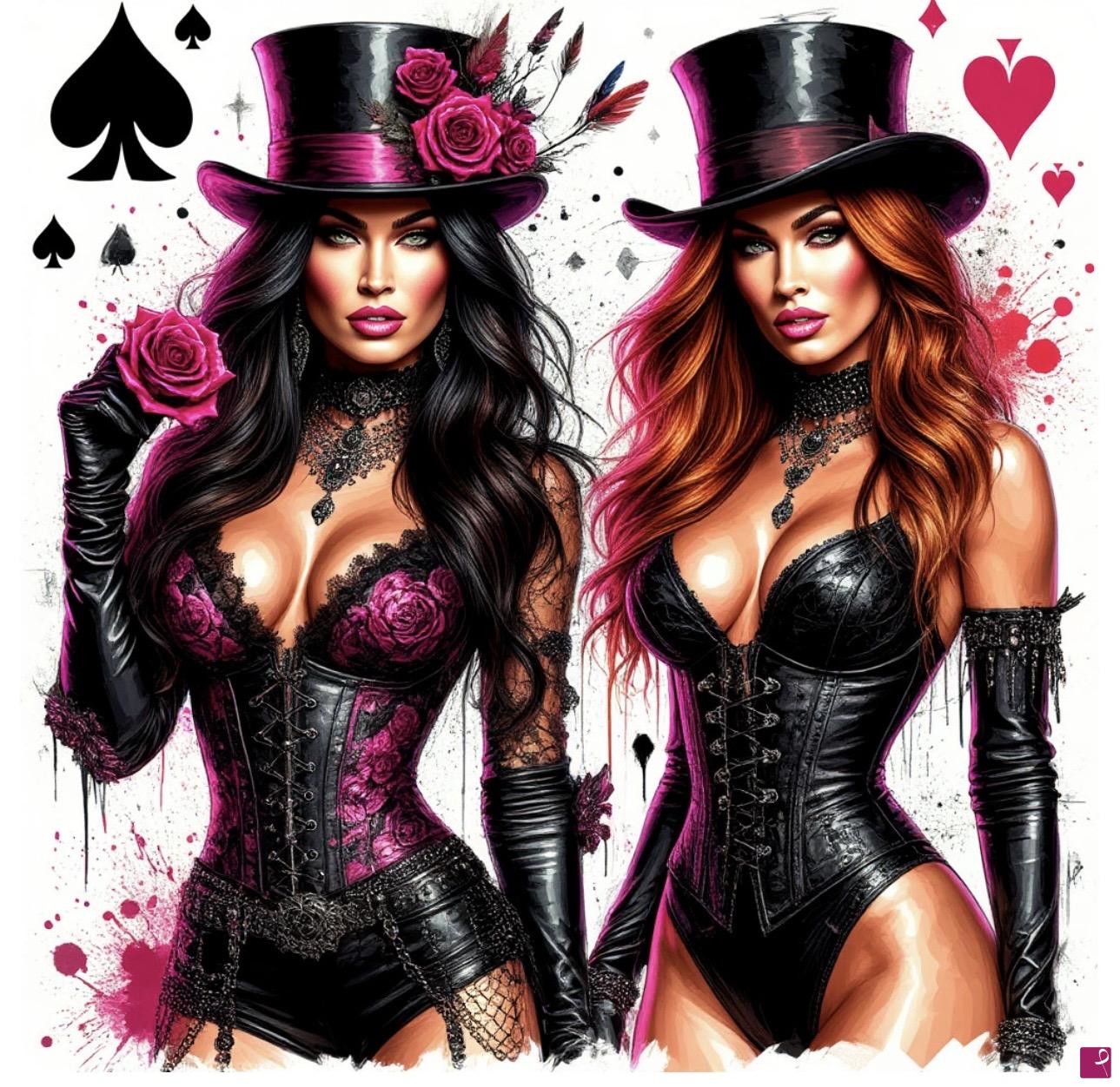quadri in vendita online - Card sisters