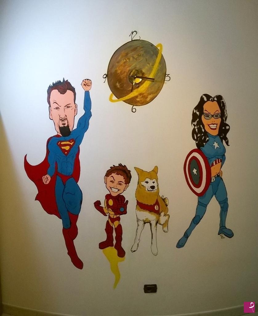 quadri in vendita online - Caricatura Superfamily