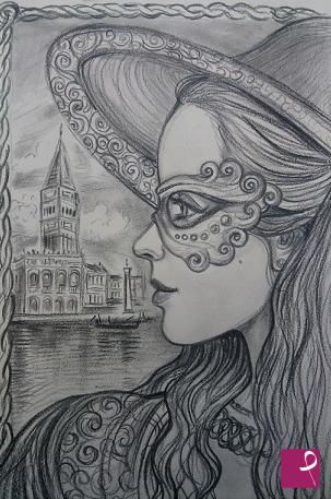 quadri in vendita online - Carnevale a Venezia