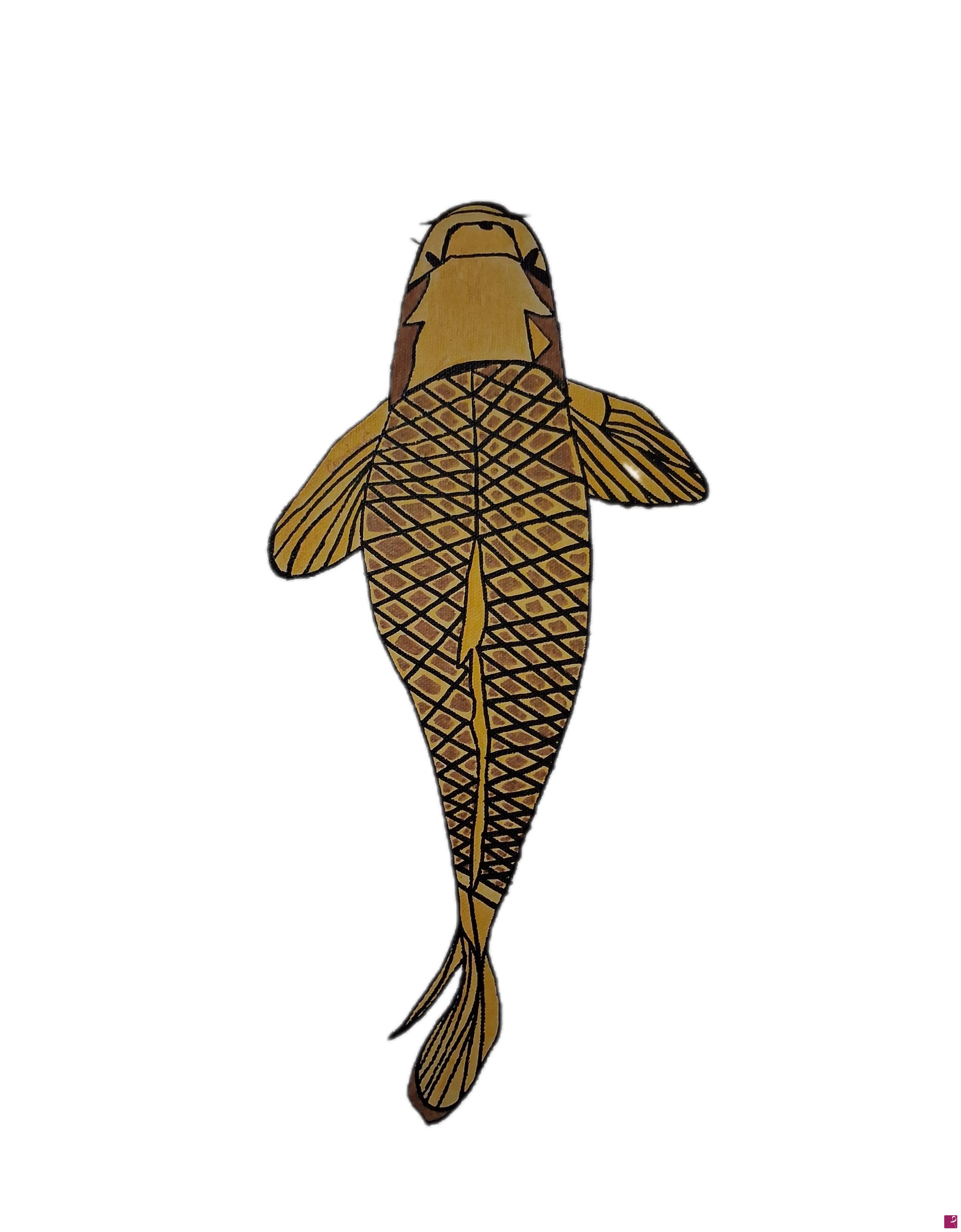 quadri in vendita online - Carpa Koi