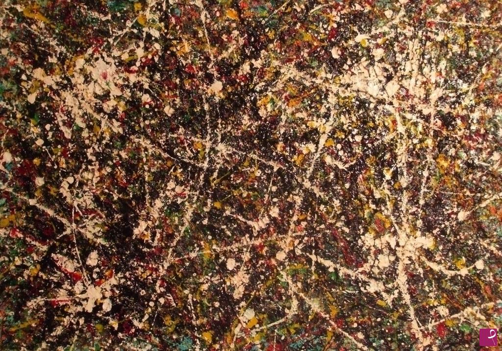quadri in vendita online - "Carrousel Dripping" 50 x 70
