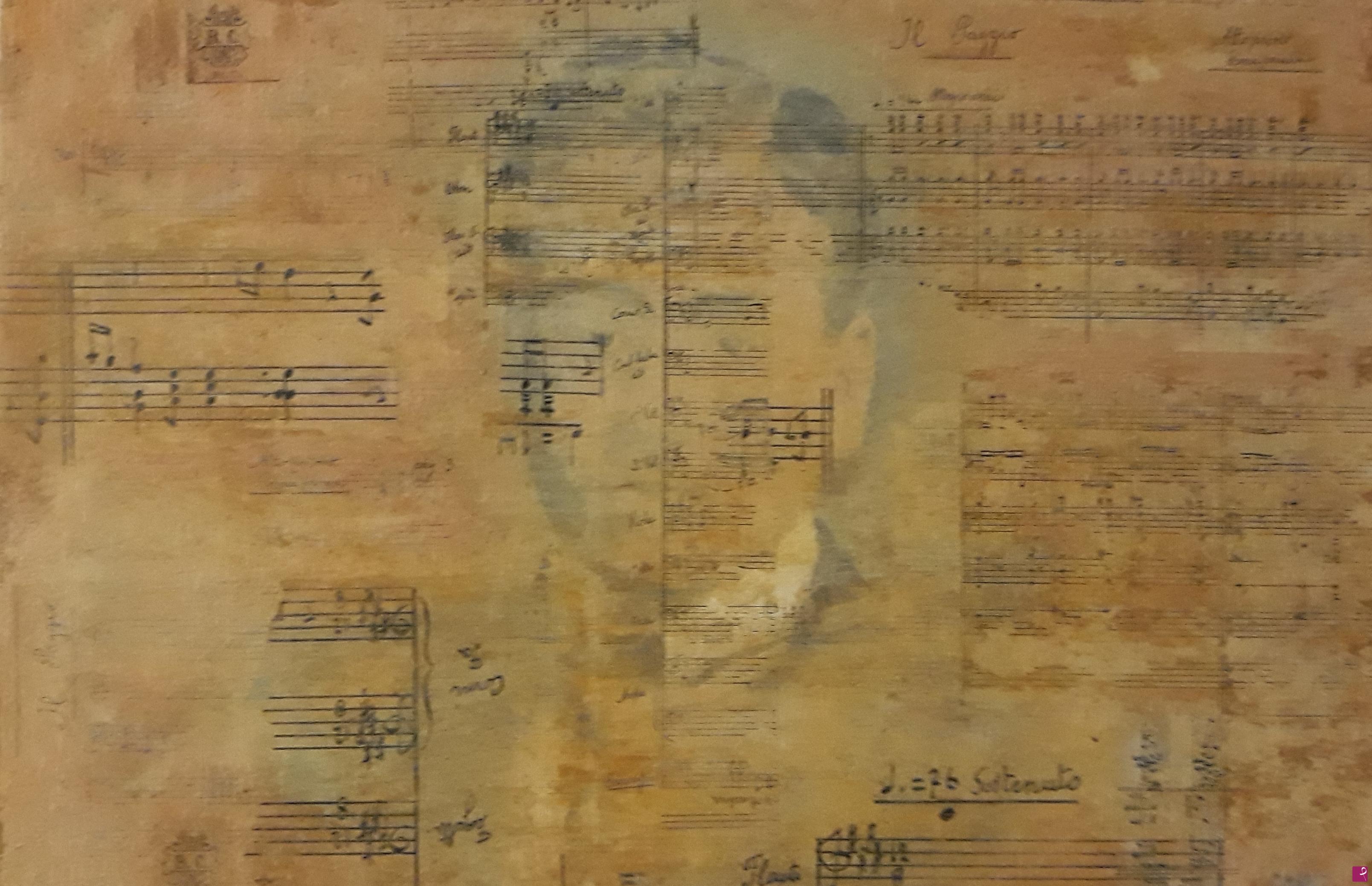 quadri in vendita online - Carta da musica.